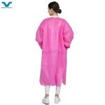 Spring / Autumn Labratory Jacket Disposable Non-Woven PP Lab Coat from OEM PPE