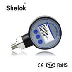 High quality digital oil air hydraulic fuel pressure gauge with alarm LED