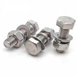 MM10-MM500 Plain Finish Hex Head Bolts Nuts and Washers from Handan DIN933