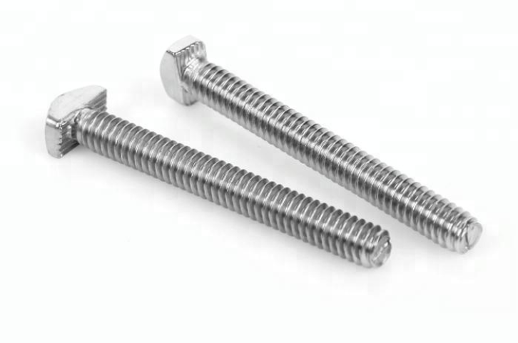Polish Finish Track T Head Bolts A2-70 Stainless Steel T Bolts T Nut Bolts
