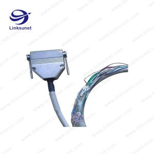 Wholesale UL94-V0 09563005604 Soldering PA6 GRAY Wiring Harness Harting 44PIN Add Multi-core composite wire from china suppliers