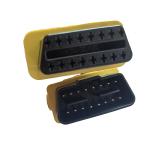 Length 0.5M OBD2 Y Cable Assembly One To Three For Automotive Diagnostic