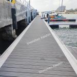 Aluminum Alloy Floating Pontoon Docks Marine Kayak Floating Dock Systems For