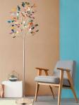 Colorful Tree Shape Modern Floor Light Iron Material LED Decorative Lightings