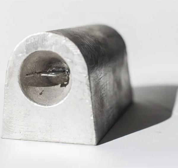 High- Sacrificial Anode for Corrosion Protection in SUBSEA STEEL PIPES NPT