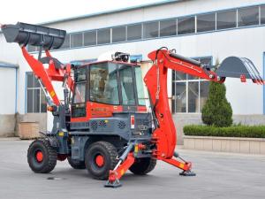 Wholesale Multipurpose Backhoe Loader For Sale 6.5ton Small Backhoe Price Backhoe Vehicle Ditching Machine from china suppliers