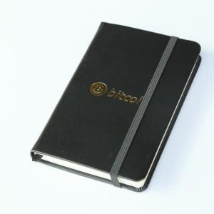 China Classic Hard Cover Large (5 x 8.25) Ruled Lined Black Writing Notebook on sale