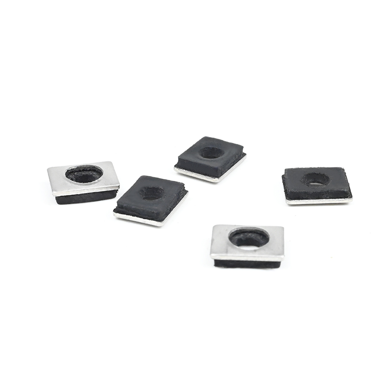 304 Stainless Steel Washer with Square Rubber Gaskets and Waterproof EPDM Material