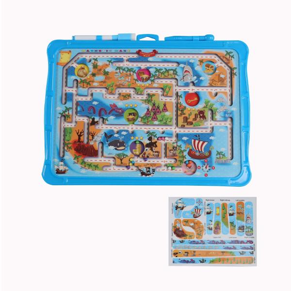 Montessori Magnetic Puzzle Maze Learning Toys With Pen Ocean Beach Eco EVA