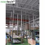 6m pneumatic telescopic mast for mobile light tower/ telescoping mast for