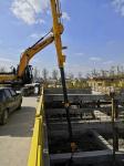 CE 25m Digging Long Extension Excavator Telescopic Arm / Stick For Hitachi Zx360