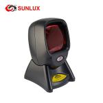 High Precision Black ABS Laser Store Barcode Scanner