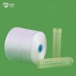 Knotless High Strength Bright 100 Spun Polyester Eco Friendly Low Shrinkage