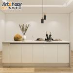 White Color Furniture Handles and Knobs for Modern Kitchen Cabinet Design in