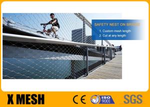 Wholesale 7×7 1.5mm Wire Stainless Steel Ferrule Rope Mesh For Balustrade Infill from china suppliers