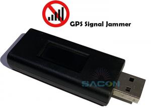 China USB Disk LED Display 15m GPS Signal Jammer on sale