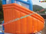 Customized Waterproof Outdoor Inflatable Water Slides , Children Inflatable