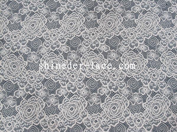 Nylon Spandex Material Stretch Lace Fabric Allover Design For Bra Or Underwear
