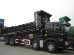 4 Axle Heavy Duty Dump Truck 30 Tons Loading Capacity Ten Wheel Tipper