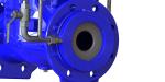 Nylon Reinforcement Diaphragm Flow Control Valve Stainless Steel Ductile Iron