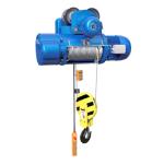 Warehouse Blue CD MD Electric Wire Rope Hoists 3 Ton 500kg
