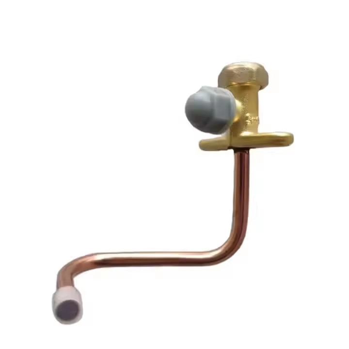 AC Split Valve For Air Conditioning & Refrigeration System 1/4 3/8 1/2 5/8 3/4 90 Degree Bend-New Condition