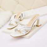 5569-1 Korean Fashion Open-Toe High Heels Are Thin Sexy All-Match Sandals Thick
