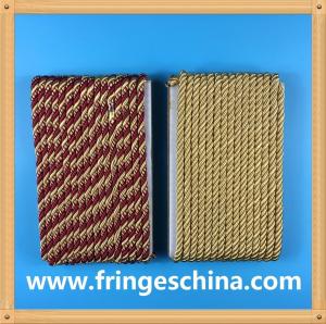 Wholesale Shiny hot selling decorative round rope cord for home textile decoration from china suppliers