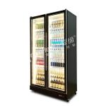 adjustable Bar Hotel Commercial Open Display Fridge refrigerator Multideck