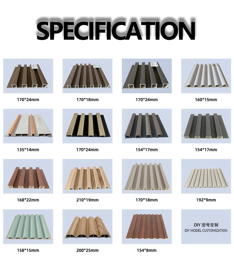 Indoor WPC Acoustic Panel Customized Soundproof Wall For Meeting Room