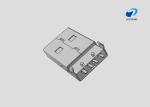 Male USB Connector 4Pin SMT A Type