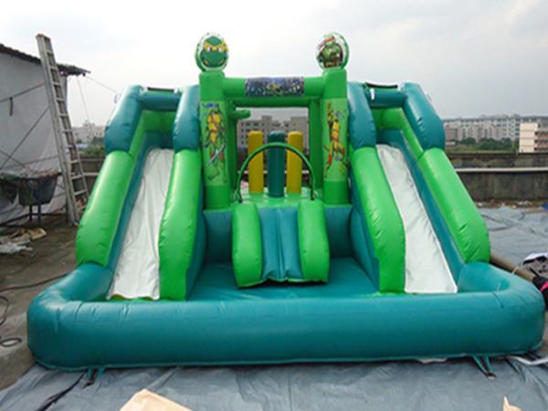 CE Certificates Inflatable Water Slide PVC Tarpaulin Material For Outdoor Games
