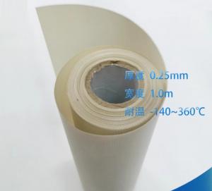 China Silicone Baking Mat PTFE Coated Glass Cloth With Bull Nose Joint on sale