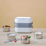 250W Portable Cooker Lunch Box Electric Capacity 2L For Office School Home
