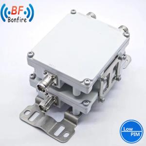Wholesale HLQ-XXXXX 1710-2170MHz 2300-2690MHz Low Pim Duplexer RF Dual-Band Combiner 7/16DIN Female from china suppliers