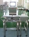 High Speed Conveyor Weight Checker Light / Sound Alarm For Food Package