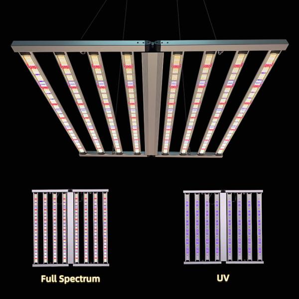 850W Daisy Chain LED Grow Lights Full Spectrum UV Light For Plants Spectrum LED