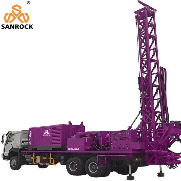 Truck Mounted Water Well Drilling Rig Machine Portable Hydraulic Water Well