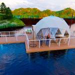 Diameter 4m Waterproof Glamping Dome Tent For House Living