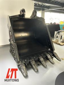 Wholesale Capacity Heavy Duty Digging Bucket 180mm Cutting Height Q355B NM400 from china suppliers