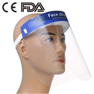 Wholesale Fluid Resistant Full Protective Face Shield , Splash Face Shield Wrap Around from china suppliers