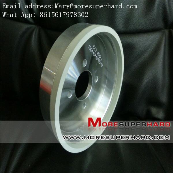 Quality concave diamond grinding wheel, diamond cup grinding wheel for PDC cutter Mary@moresuperha for sale