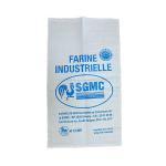 Foldable PP Woven Bags 25-50kgs Loading Weight With Heat Cut / Hemmed Top