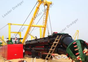 Wholesale Sturdy Structure PLC Cutter Suction Dredger Reliable Operation Lake Dredging from china suppliers