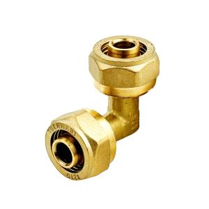 Wholesale Brass Pex Press Fittings Brass Compression Fittings ISO 14001 Certified from china suppliers