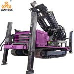 Crawler Water Well Drilling Rig Equipment Rotary Borehole Hydraulic Water