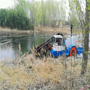 Wholesale Aquatic Weed Harvesting Machine 1000m3 hydraulic tank save labor force from china suppliers