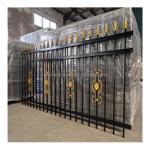 Waterproof Metal Frame 6ft x 8ft Garden Powder Coated Top Spear Fencing Trellis