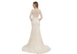 Arabic Style Evening White Long Sleeve Prom Dress For Women 100% Polyester