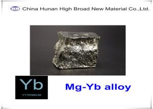 Wholesale MgYb5 30% alloy ingot Magnesium Ytterbium Magnesium Master Alloy MgYb MgY MgNd MgLa MgGd MgSc from china suppliers
